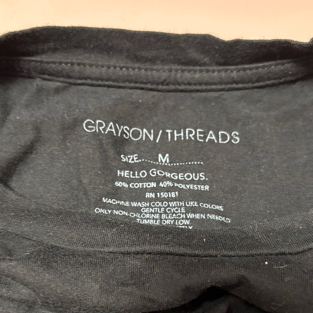 Grayson Threads Black Tank Top